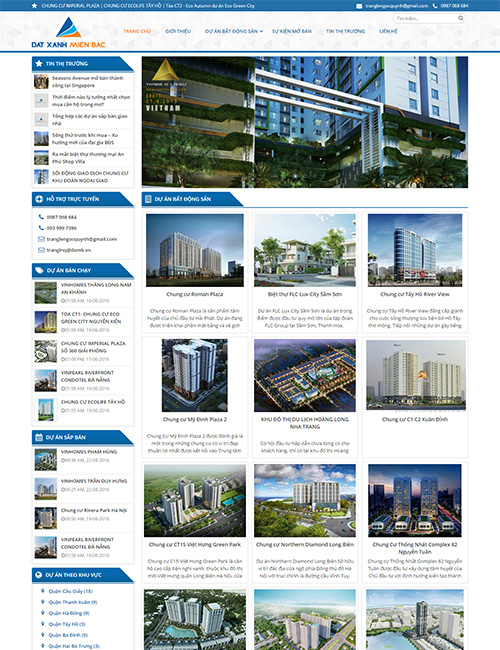 Website Khang Thịnh Glass