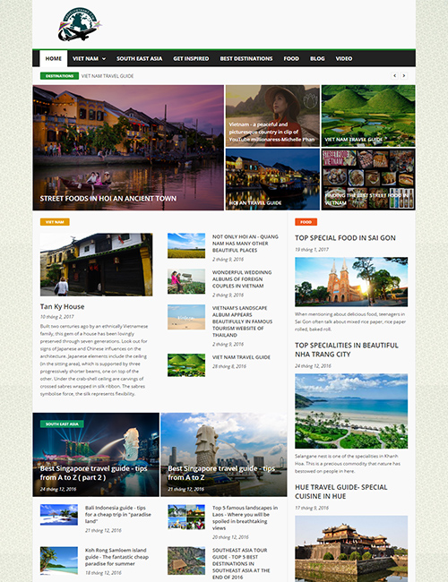 Website Travel Vietnam