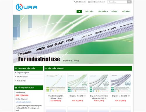 Website Công ty TNHH KURA