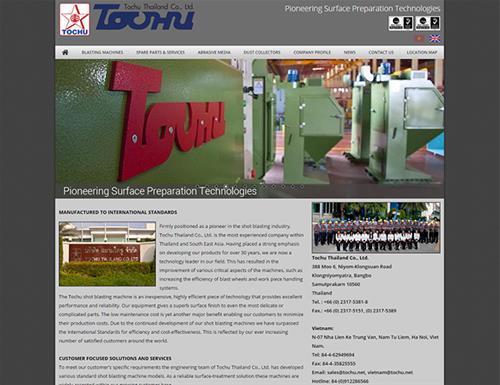 Website Tochu Thailand Co. Ltd